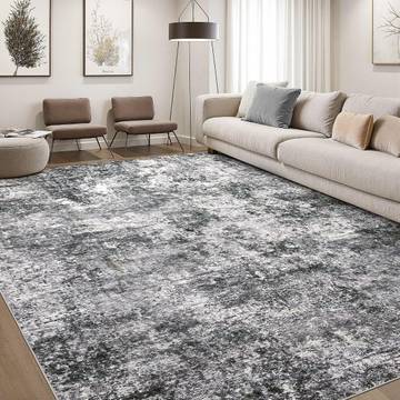 DMOYEST Abstract Washable Area Rug, 8'x10'