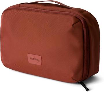 Bellroy Hanging Toiletry Kit 3L, Travel Toiletry Bag - Clay