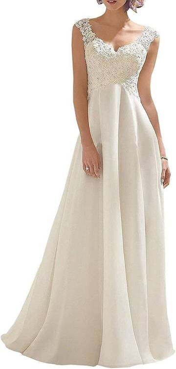 Maggie Sottero Women's Rosalind Lace A-Line Wedding Dress