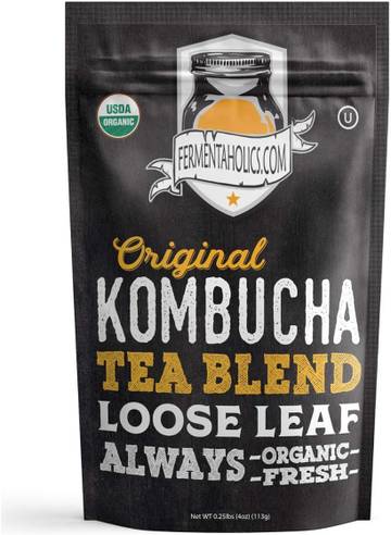 Fermentaholics USDA Certified Organic Kombucha Tea Blend