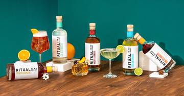RITUAL ZERO PROOF Agave Spirit Alternative, Award-Winning Non-Alcoholic Spirit, 25.4 Fl Oz (750ml)