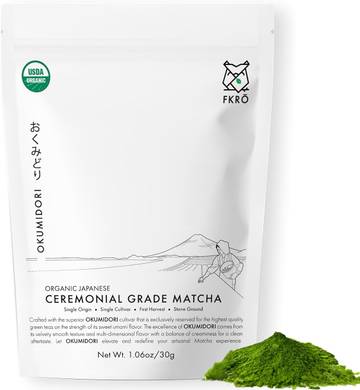 FKRO Organic Okumidori Ceremonial Grade Matcha