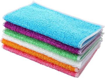 Etee Bamboo Compostable Cleaning Cloths - Pack of 6