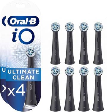Oral-B iO Ultimate Clean Replacement Brush Heads - Pack of 8