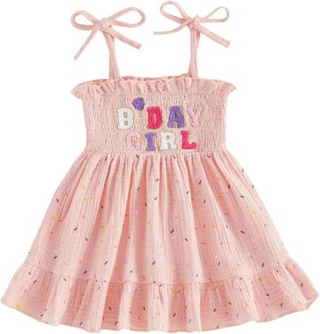 Organic Cotton Birthday Dress