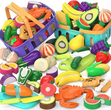 PlanToys Wonky Fruit & Vegetables
