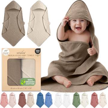 Ecovia Organic Cotton Hooded Towel