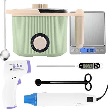 TOAUTO Candle Making Kit with Electronic 3Lbs Melting Pot