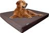 Extra Large Orthopedic Memory Foam Dog Bed with Waterproof Internal Case and Washable Denim Cover