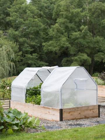 Gardeners Supply Company Deluxe Cedar Raised Bed