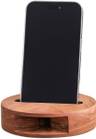 Handcrafted Teak Wood Phone Speaker