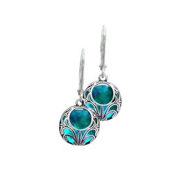 Vintage Lace Leverback Earrings