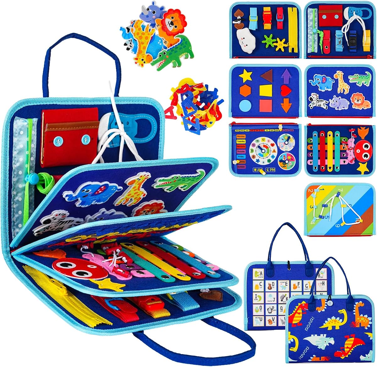 Monti Kids Montessori Busy Board