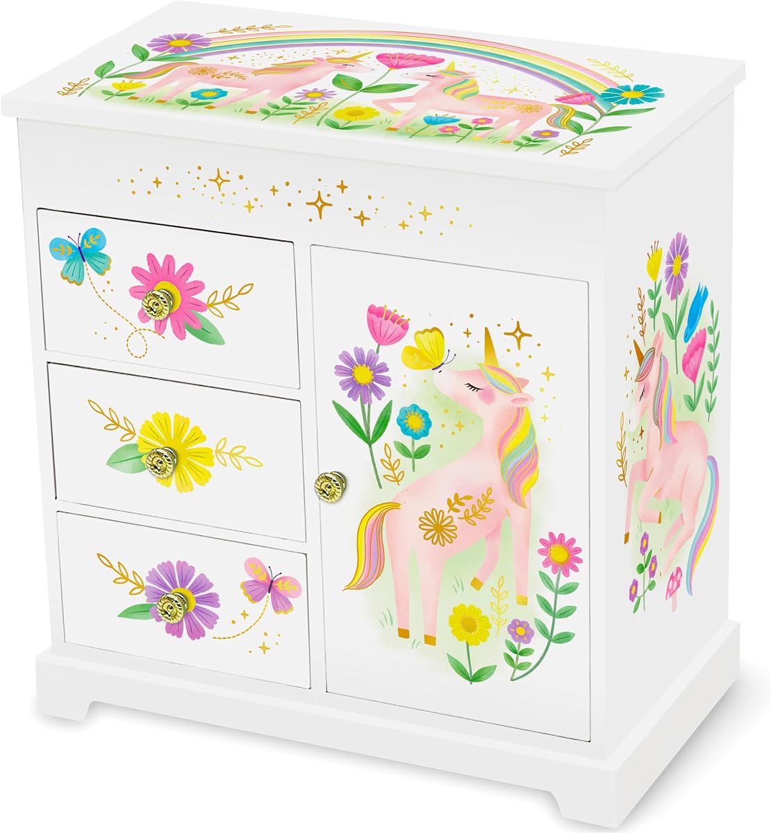 Unicorn Musical Jewelry Box for Girls