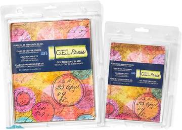 Gel Printing Plates 2-Pack (8" x 10" and 5" x 7")
