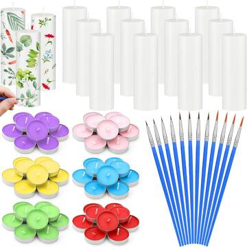 EcoCandleWick Soy Candle Making Kit & Wax