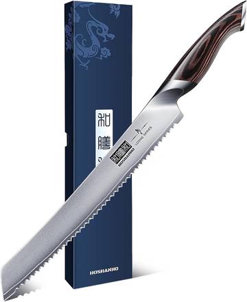 Zakuro Japanese Kirameki Bread Knife