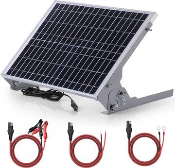 Suner POWER 20W 12V Solar Battery Charger Maintainer