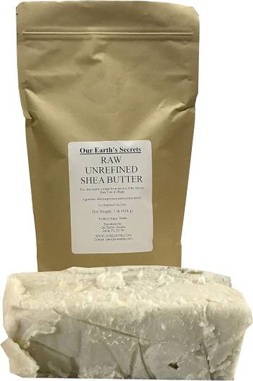 EcoCoco Unrefined Shea Butter (1 lb) Fair Trade, Organic, Vegan