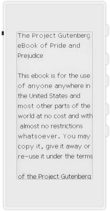 Mini E-Book Reader 2.66 Inch Display