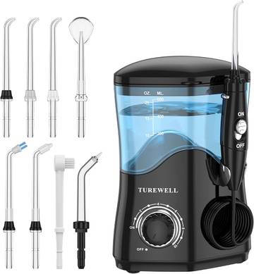 TUREWELL Water Dental Flosser for Teeth/Braces