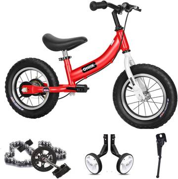 Balance Bike 2 in 1 Kids Balance to Pedals Bike