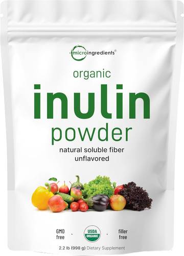 Micro Ingredients Organic Inulin FOS Fiber Powder