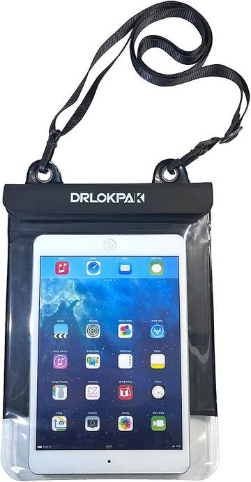 DRLOKPAK Waterproof Tablet Case Dry eReader Bag for iPad Kindle up to 13"