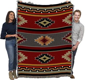 Kaibab Southwest Tapestry Throw Blanket