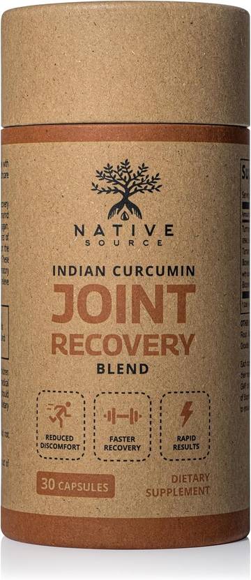 Indian Curcumin: Joint Recovery with Turmeric, Tamarind Seeds, Boswellia and Black Pepper