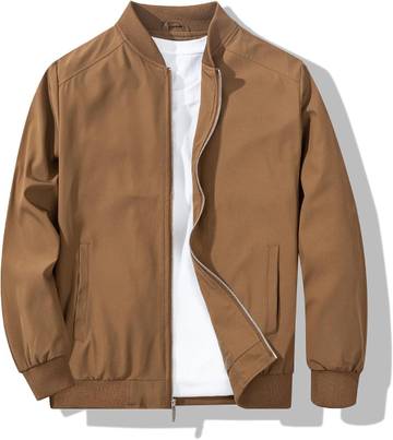 Men's Bomber Jacket Fashion Stylish Lightweight Windbreaker Spring Fall Casual Jackets