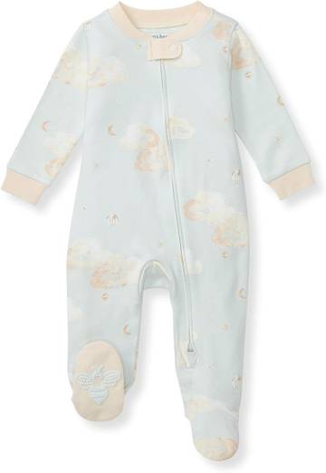 Burt's Bees Baby Organic Cotton Zippered Sleep n' Play Footie Pajama