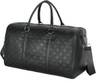 Vegan Leather Gym Duffle Bag for Travel, Sports, Fitness & Workout, Large Overnight Weekender Bag for Men & Women
