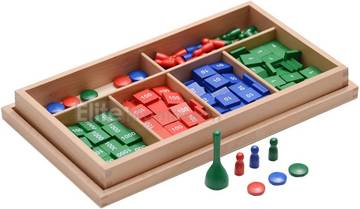 Montessori Stamp Game