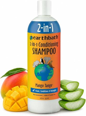 earthbath Mango Tango 2-in-1 Conditioning Shampoo