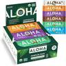 ALOHO Organic Plant Based Protein Bars - 6 Flavor Variety Pack