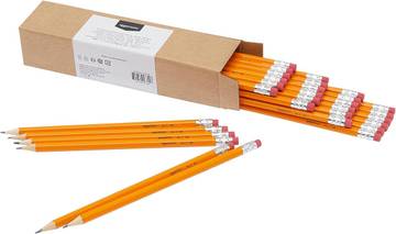 Amazon Basics Wood-Cased #2 HB School Pencils