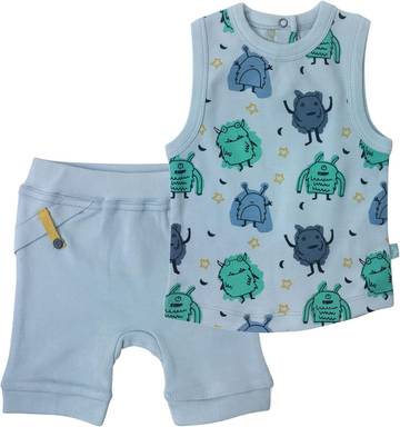 Finn + Emma Graphic Bodysuit in Organic Cotton