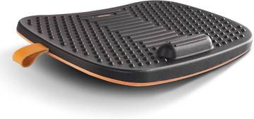 FEZIBO Standing Desk Mat with Anti Fatigue Bar - Black