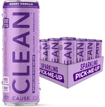Daytrip Organic Sparkling Prebiotic Soda, Berry Citrus