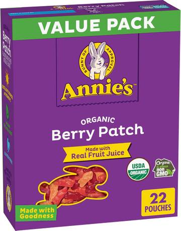 Organic Fruit Snacks (Berry Blast)