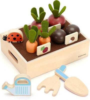 Raduga Grëz Wooden Vegetables Set