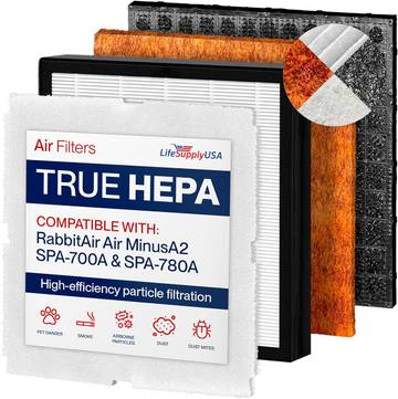 RabbitAir MinusA2 SP HR900B Air Purifier