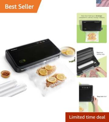 Wol 볼 Vacuum Sealer Machine with Automatic Bags Detection