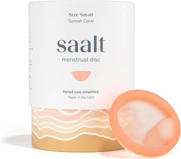 Saalt Menstrual Disc, Reusable Medical-Grade Silicone Period Disc