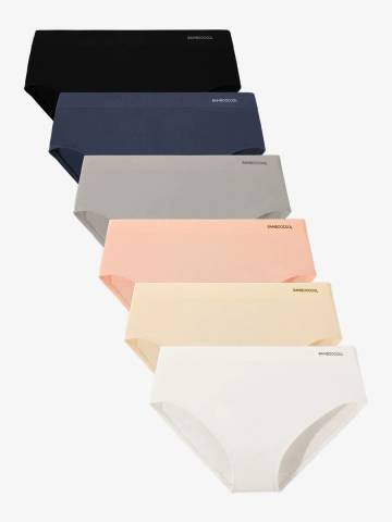 Honk Bamboo Seamless Bikini Panties 6-Pack