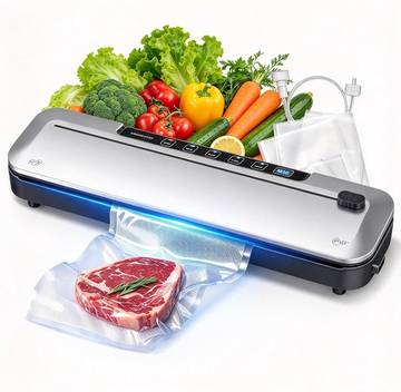 At battalions Vacuum Sealer Machine 75KPa with Moist and Dry Modes