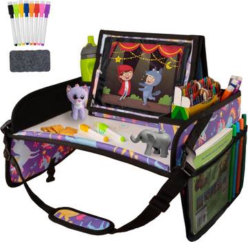 Travel Tray for Kids Car Seat - Road Trip Essentials