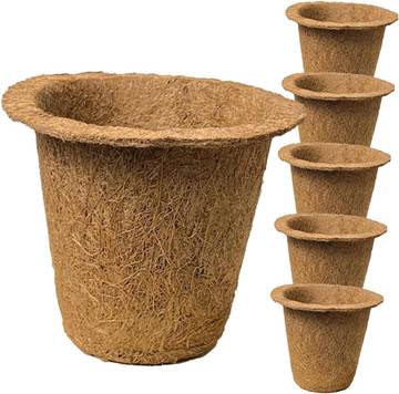 EcoCoco Coir Growing Pots - Pack of 6