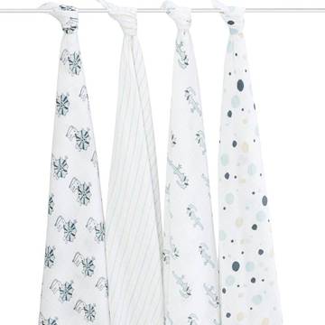 aden + anais Classic Swaddle, 4-Pack